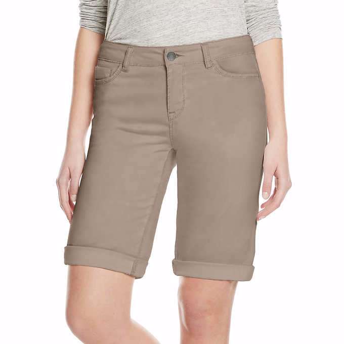 Buffalo David Bitton Womens Cuffed Bermuda Shorts - Bild 4 von 7