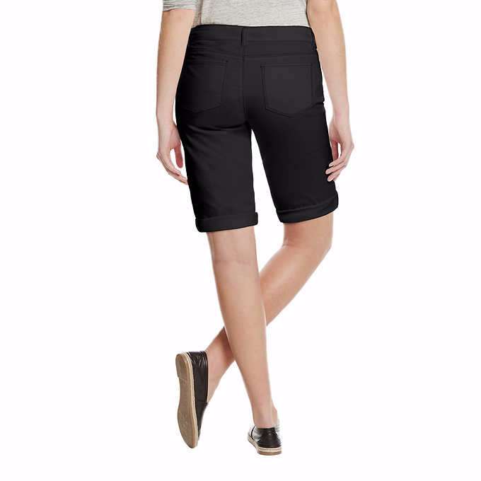 Buffalo David Bitton Womens Cuffed Bermuda Shorts - Bild 7 von 7