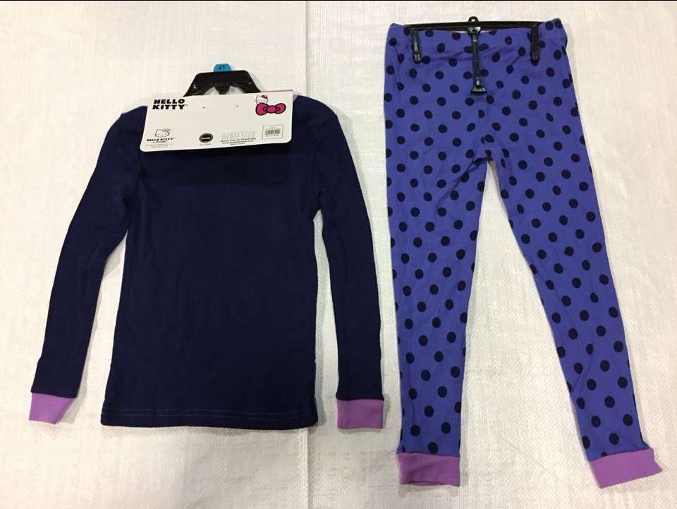 Komar Kids 4 Piece Cotton Pajama Set Pants Shorts T-Shirts - Picture 16 of 19