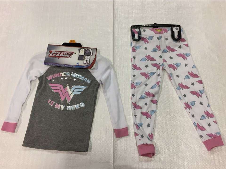 Komar Kids 4 Piece Cotton Pajama Set Pants Shorts T-Shirts - Picture 12 of 19