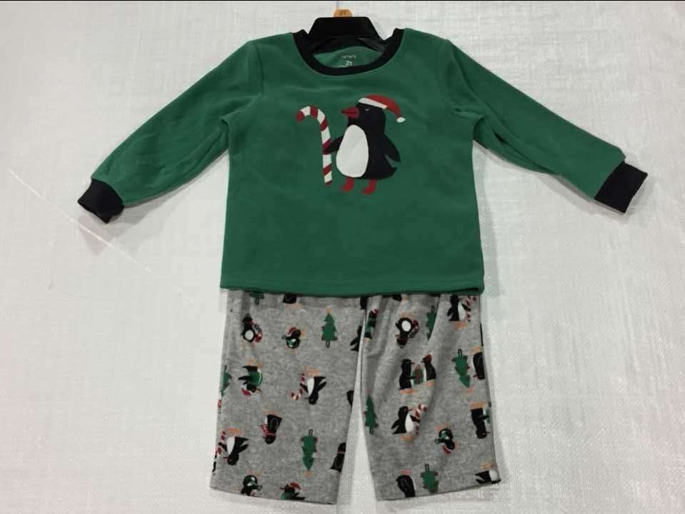 Carter's Kid's 2 Piece Fleece Pajamas Top and Pants Set