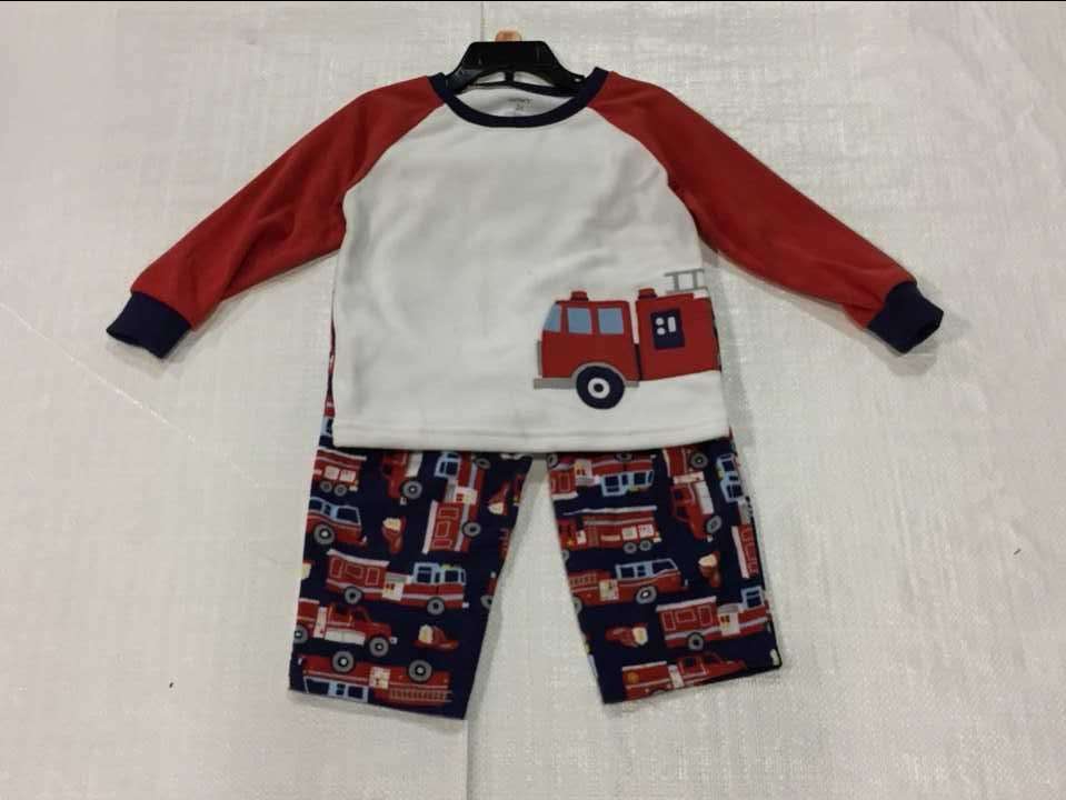 Carter's Kid's 2 Piece Fleece Pajamas Top and Pants Set