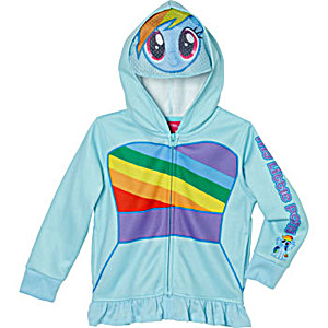 My Little Pony Girls Zip Character Hoodie - Picture 2 of 5