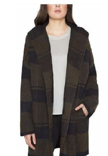 hooded car coat cardigan