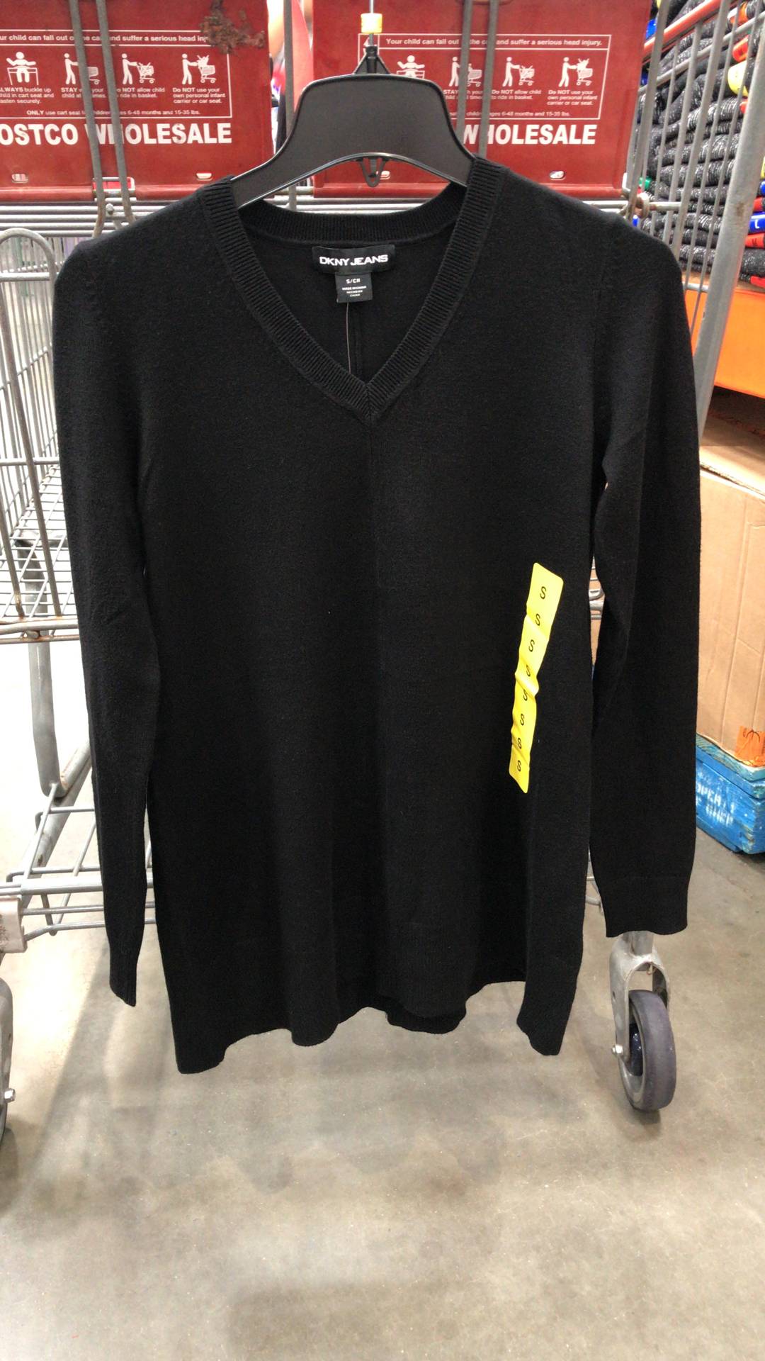 DKNY Jeans Women's V-Neck Sweater, Variety