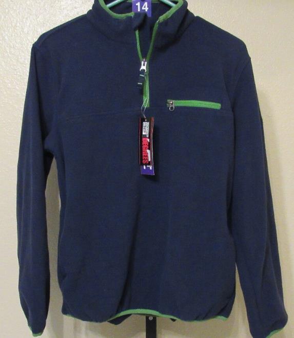 32 Degrees Girls Size Pullover 1/4 Zip FLEECE Soft Polyester - Picture 7 of 7