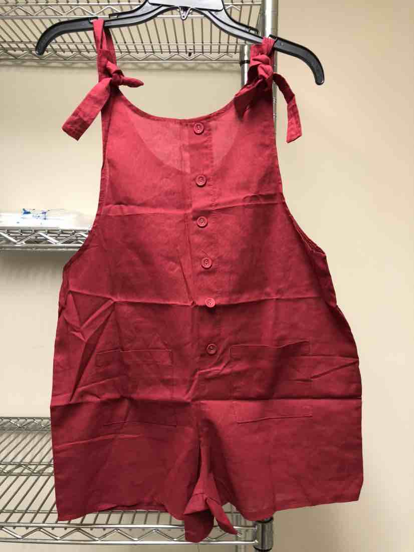 2025人気No.1の NWOT Women's Suspender Rompers Shorts Sleeveless Casual ロンパース・カバーオール