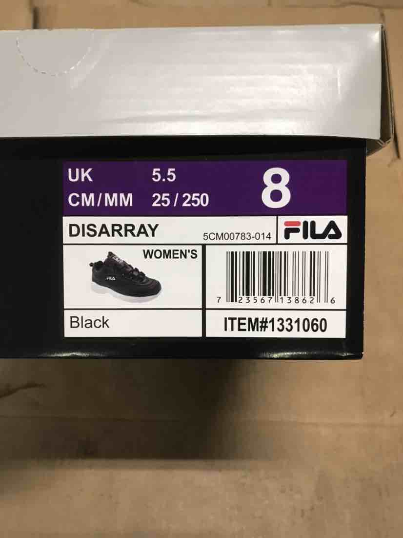 New without box! FILA Ladies Disarray Shoe